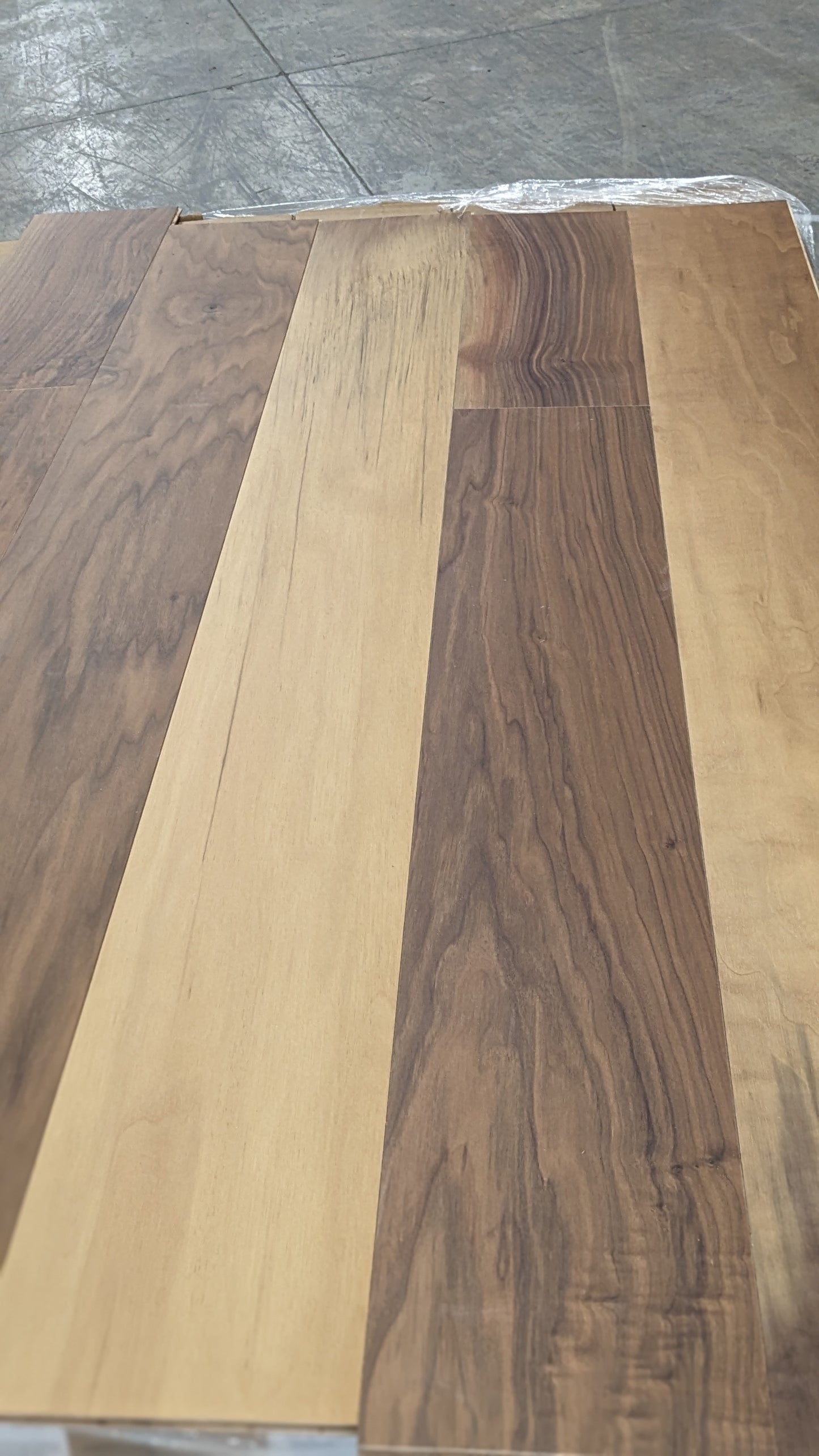 Engineered Walnut Wood Flooring In Colour Natural